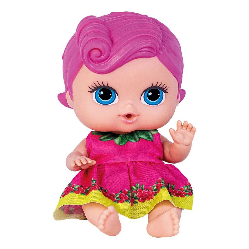 Boneca Coleção Frutinhas Bebe Cheirinho de Groselha - Cotiplás 2746