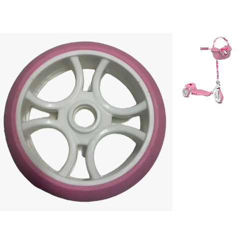 Roda Dianteira Patinete Hello Kitty *Roda Maior Frente* Brinquedos Bandeirante