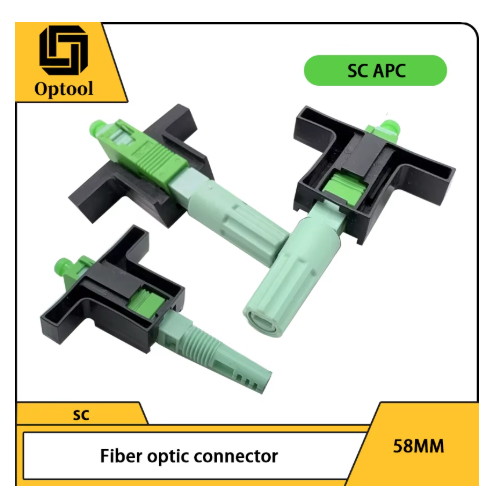 Conector Rápido de Fibra Óptica SC/APC FTTH – Alta Performance