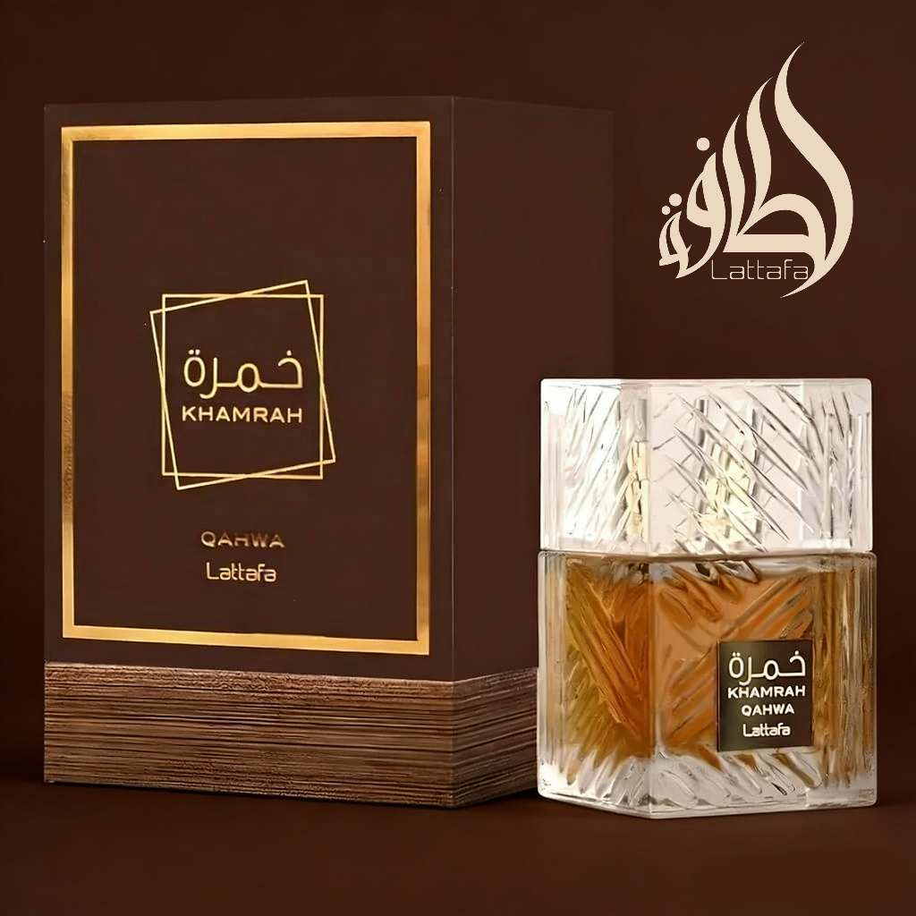 Perfume Lattafa Khamrah Qahwa  100ml Masculina Perfume Eau De Parfum Original Árabe Perfume