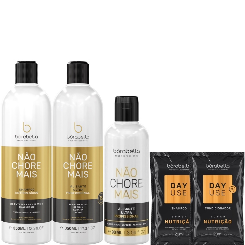 Borabella Kit Não Chore Mais 2x350ml + Passo 2 - 90ml