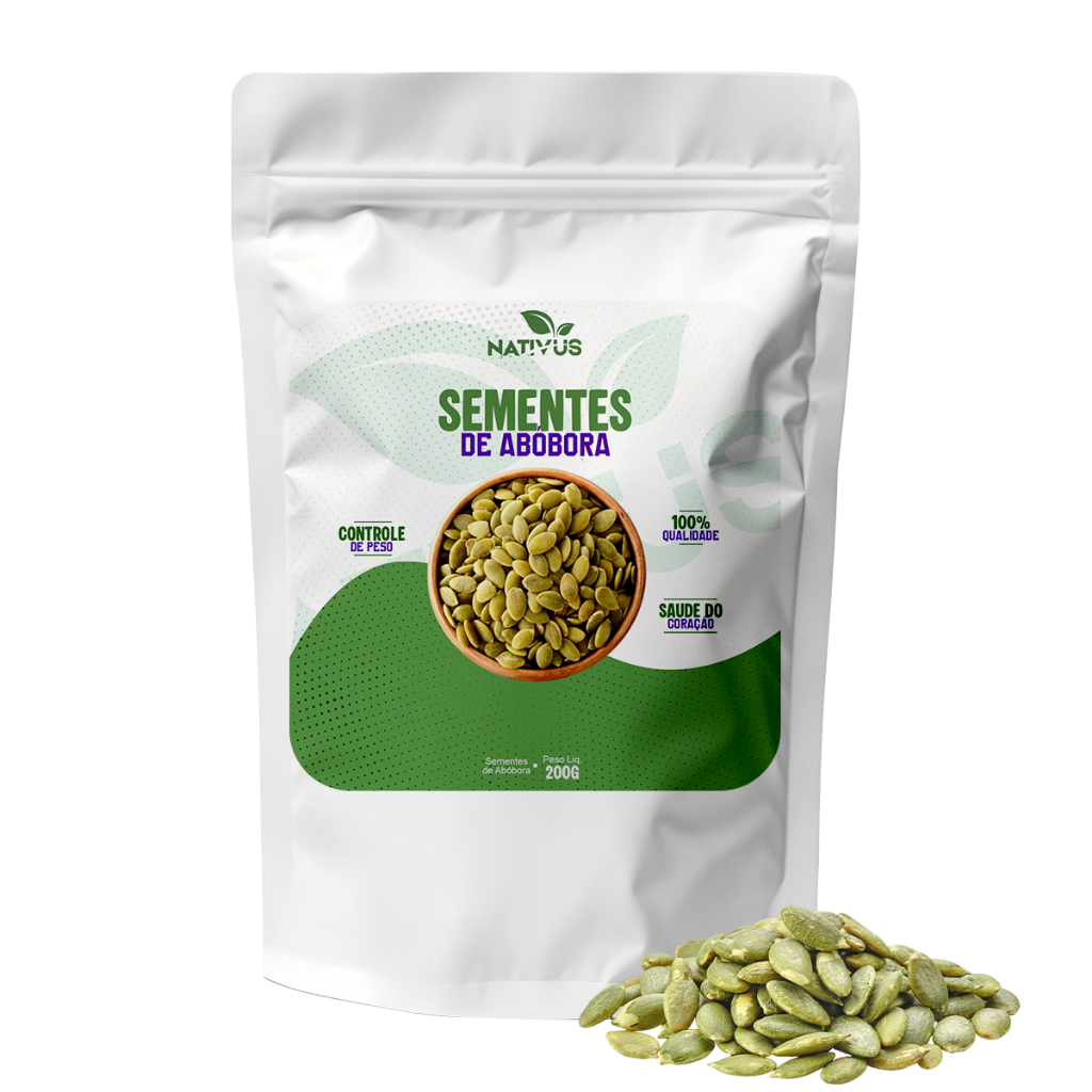 Semente de Abóbora Crua S/Casca Importada Premium em Oferta na Shopee