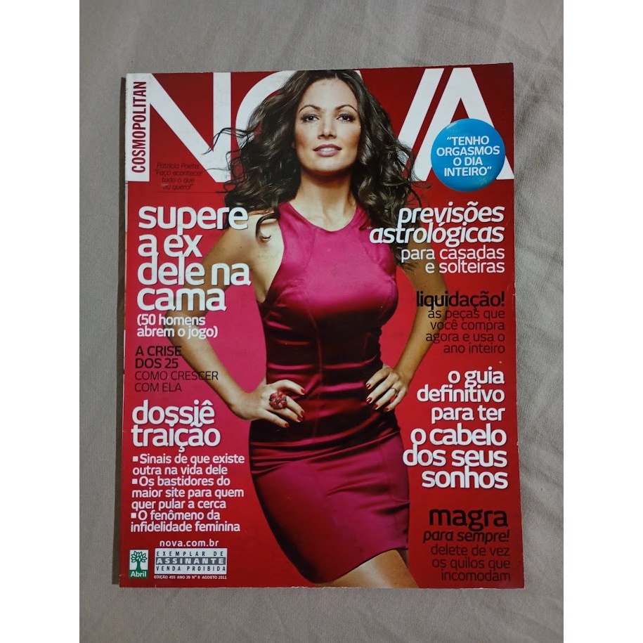 NOVA 455 * AGO/11 * PATRÍCIA POETA * SELTON MELLO * DIDI WAGNER