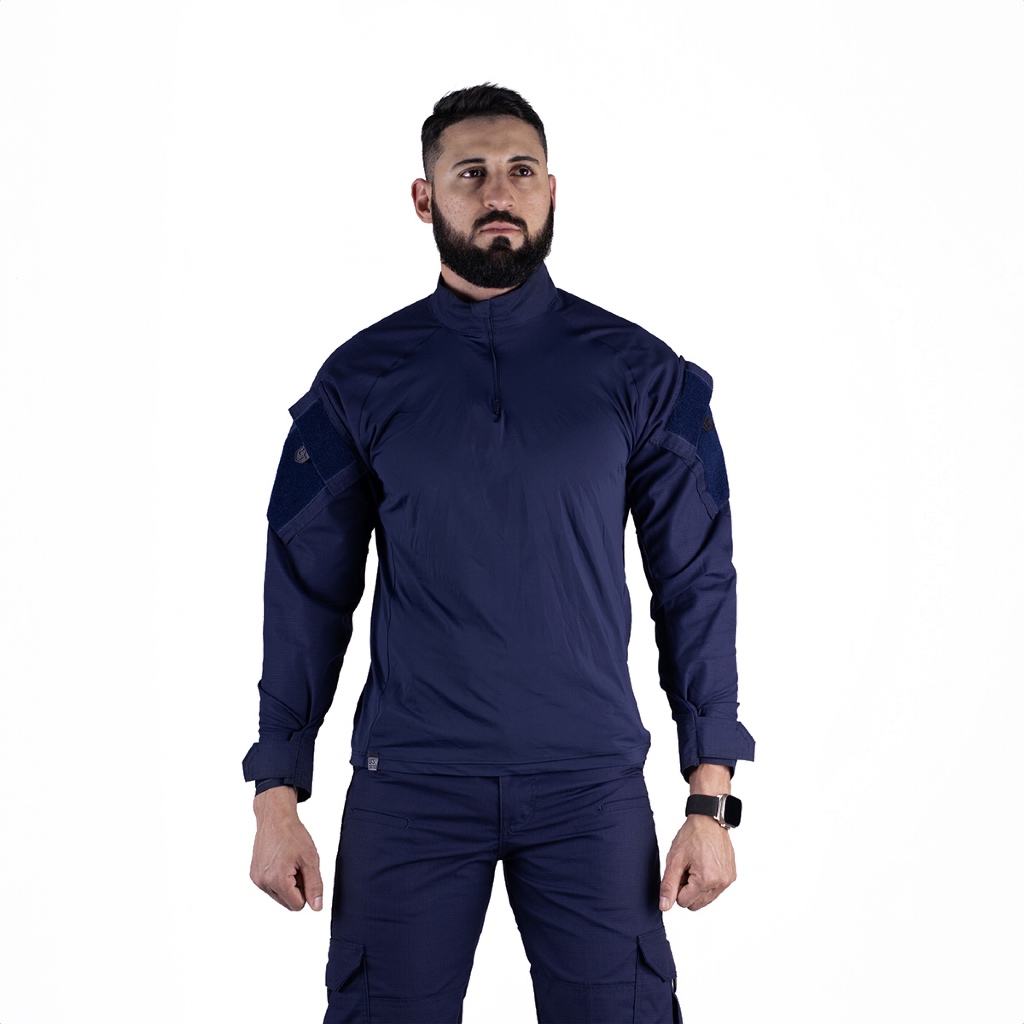 Camisa Combat Shirt Dragon Masculina  Azul Marinho Use Tático