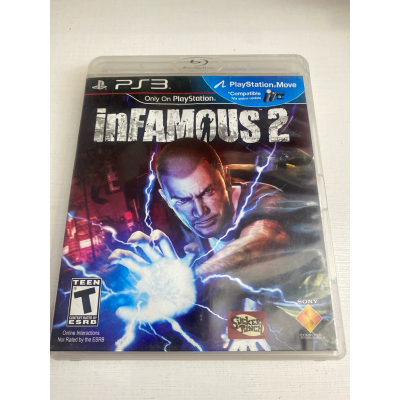 infamous 2 Jogo original para PlayStation 3