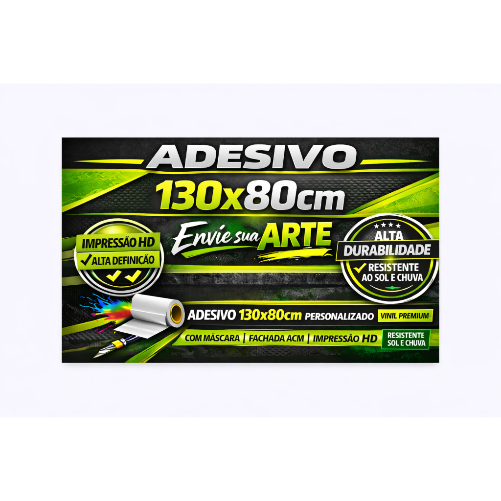 Adesivo Super aderente I Tamanho Premium: 130x80cm I Melhor opção do mercado
