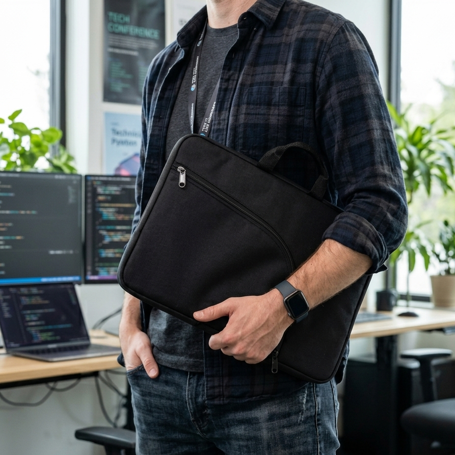 Capa Case Maleta Mala Bolsa Pasta Lisa Luva Notebook Ultrabook 13/14,1/15,6 Polegadas Alça de Mão