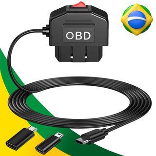 Kit Cabo Obd Hardwire Dash Cam Ddpai Veicular Cabo Obd2 5v Cabo Camera Veicular Carro Usb Tipo-c