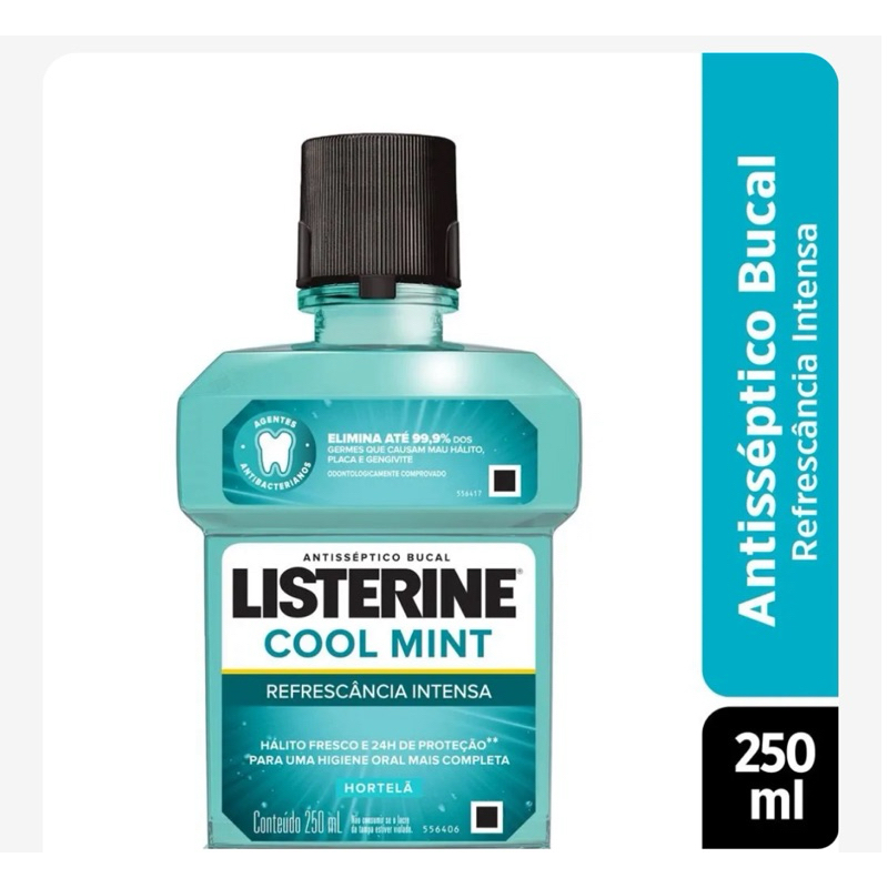 Solucao Bucal Listerine Cool Mint 250ml