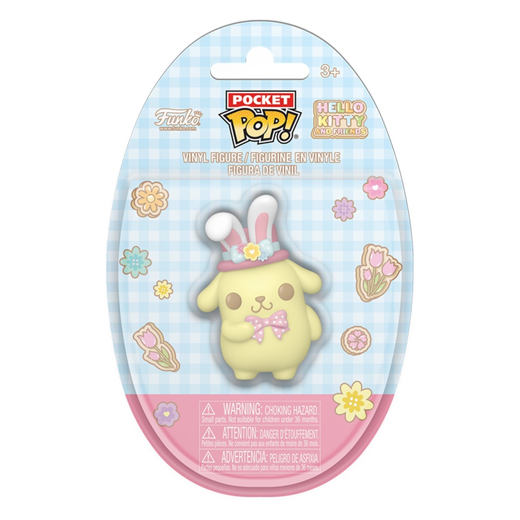 FUNKO POP POCKET HELLO KITTY SPRING POMPOMPURIN 89034 NOVO ORIGINAL
