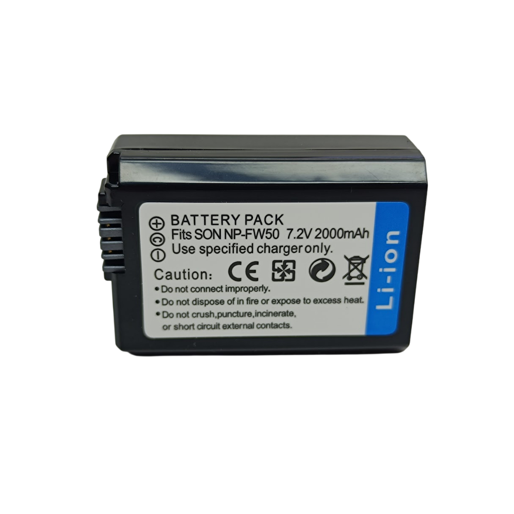 Bateria Np-fw50 Pra Sony NEX 3 C3 5 5K 5N 5T 7 6 NEX F3 ALPHA SLT-A33 A35 A55 XX