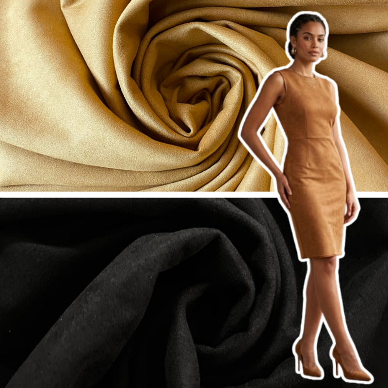 Tecido Suede Scuba por Metro Largura 1,50mt Grosso Camurça em Oferta na Shopee