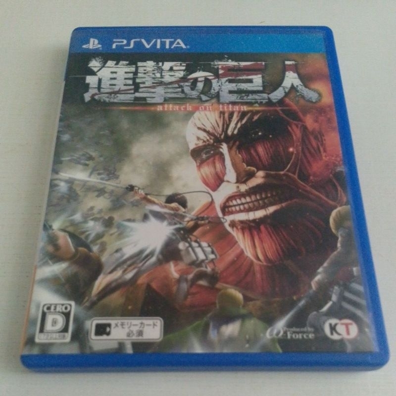 Attack on Titan Jogo Original para PSVita