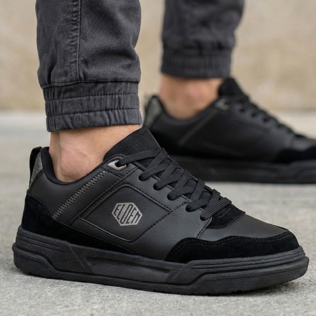 Tênis Masculino Street Skate Casual E1457 - Estilo Urbano e Resistente Design Moderno | Elden