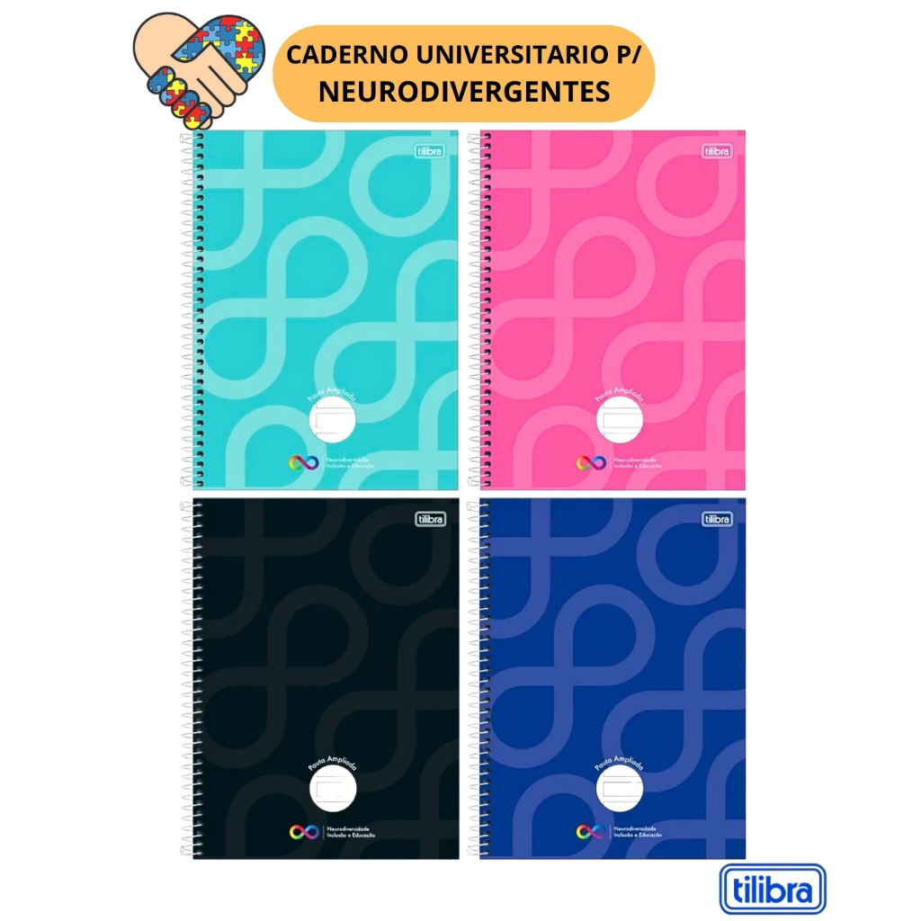 CADERNO PAUTA AMPLIADA DO AUTISMO 80 FLS- TILIBRA em Oferta na Shopee