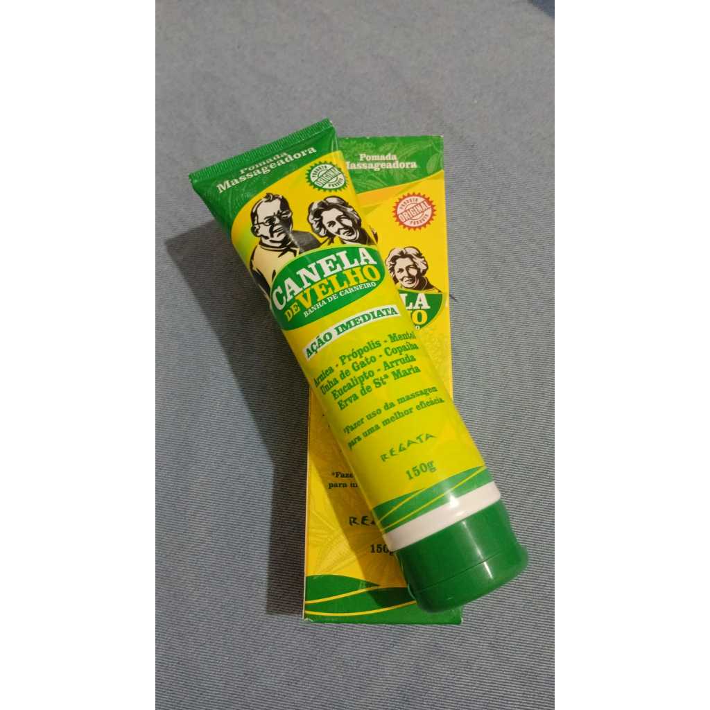 Pomada Canela de Velho Banha de Carneiro 150g