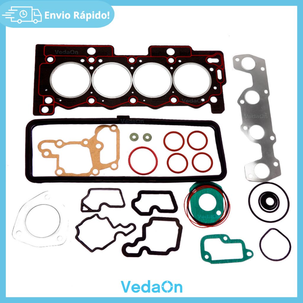 Jogo Junta Cabeçote Peugeot 206 207 Hoggar 1.4 8v Flex
