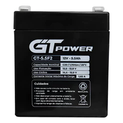 Bateria 12v 5,5ah Brinquedo Eletrico Nobreak Automação Sistemas de Alarme
