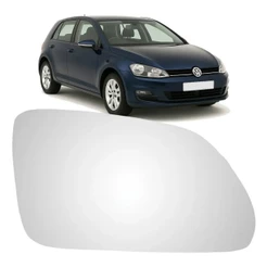 Espelho Retrovisor Golf 2008 a 2011 Convexo Com Base