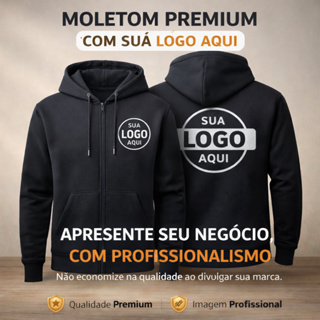 BLUSA MOLETOM C/ZIPER PERSONALIZADO MASCULINO E FEMNINO C/BOLSO SUPER CONFORTÁVEL ULTRA QUALIDADE em Oferta na Shopee