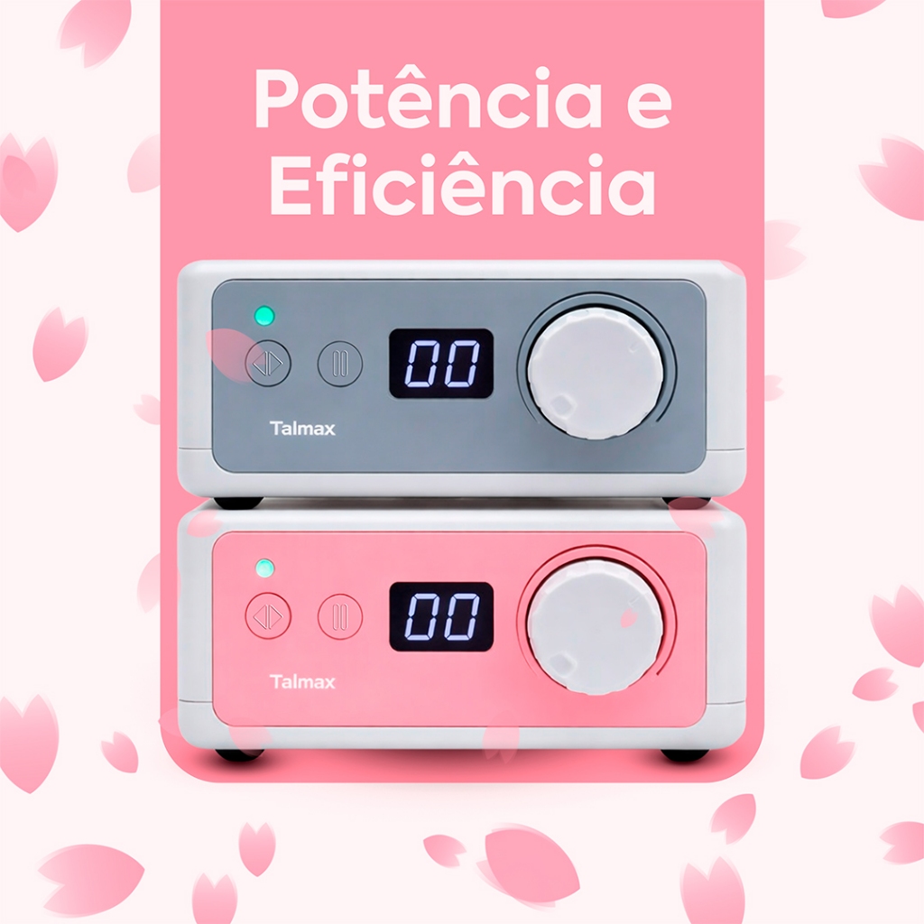 MicroMotor de Bancada para Manicures, Motor Marathon, Bivolt Elétrico, Com Garantia de Fábrica 1 Ano