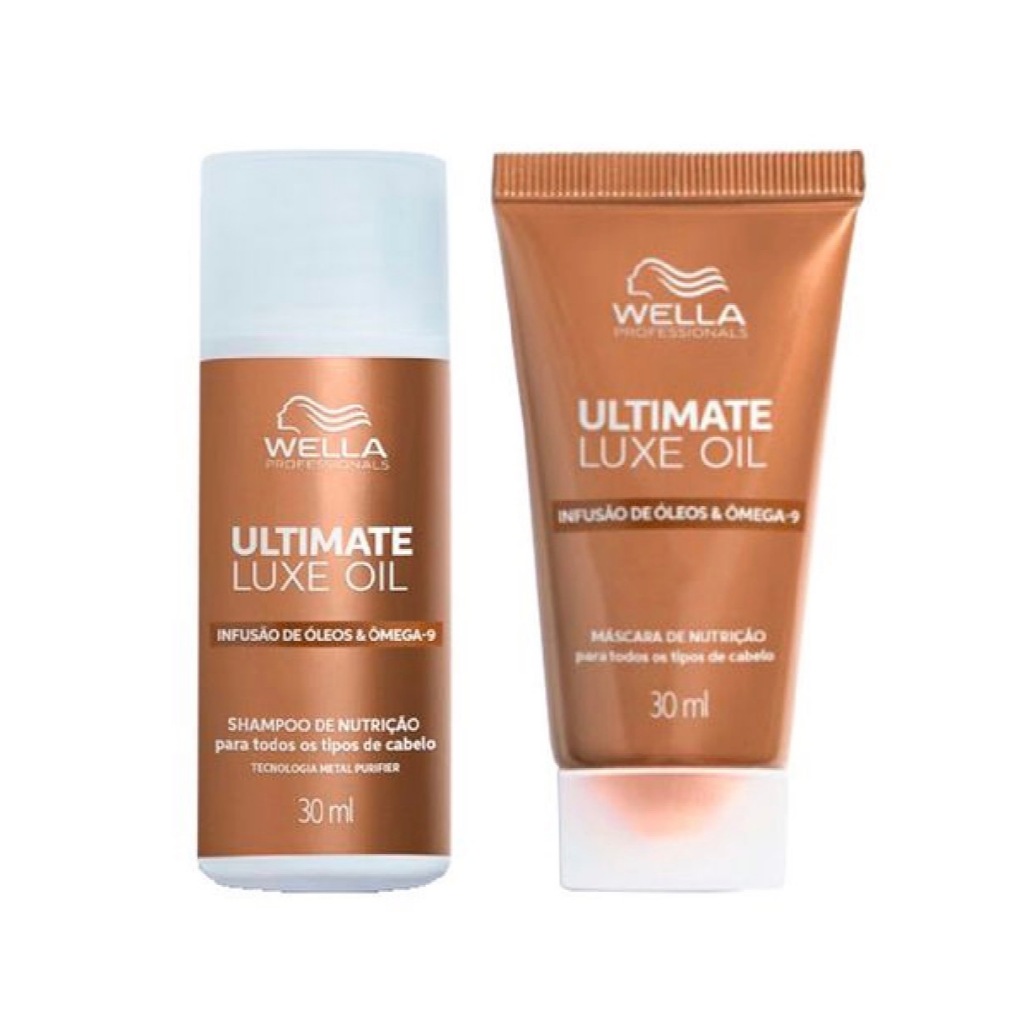 Kit Travel Shampoo e Máscara Wella 30ml A Escolher