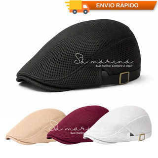 Boina Masculina Estilo Peaky Blinders Boina Europeu BOINA COM FIVELA