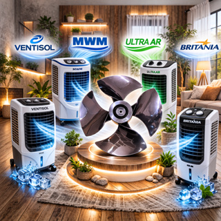 Hélice Para Climatizador Ventisol 45/70/100 LITROS Original em Oferta na Shopee
