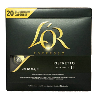 KIT COM 100 CÁPSULAS RISTRETTO LOR - CÁPSULAS DE ALUMÍNIO em Oferta na Shopee
