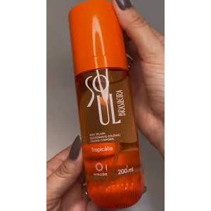 Body Splash Soul Brasileira Tropicália 200ml Hinode - Lançamento
