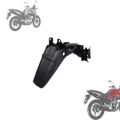 Paralama Traseiro Titan 125 2000 a 2004 Fan 125 2005 a 2008