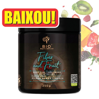 Fibras Funcionais para Intestino | Psyllium | Fiber and Fruit 250g | Conforto intestinal | Alívio | Bio Equilibrium em Oferta na Shopee