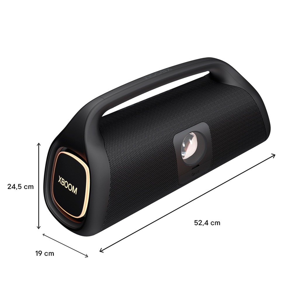 Caixa de som Portátil LG XBOOM XG9S Bluetooth - 24 horas de bateria - IP67 — imagem 2 de 2