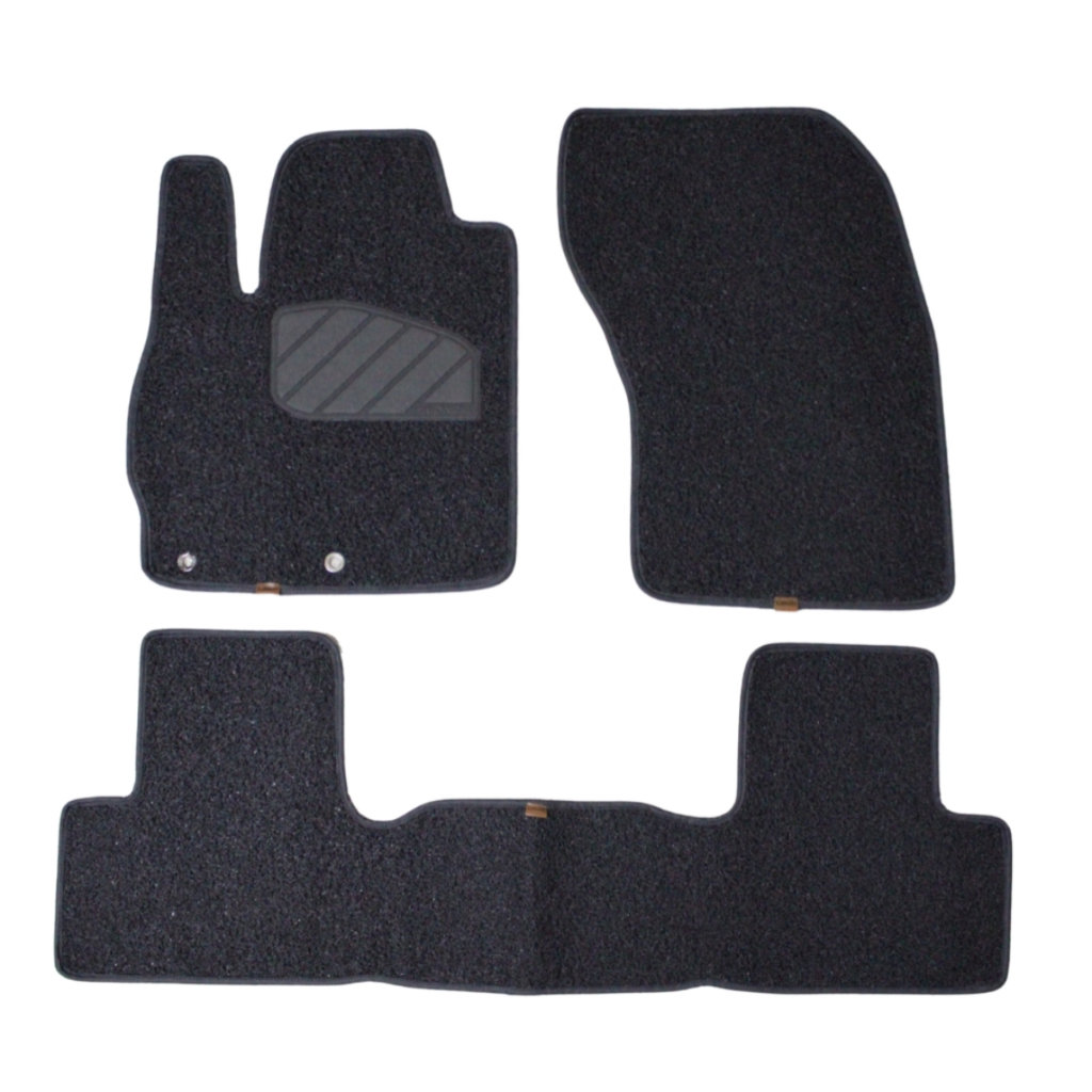 Tapete carro para Mitsubishi ASX 2010 a 2021 3 Peças Capacho Grosso Grafite Sob Medida Impermeável
