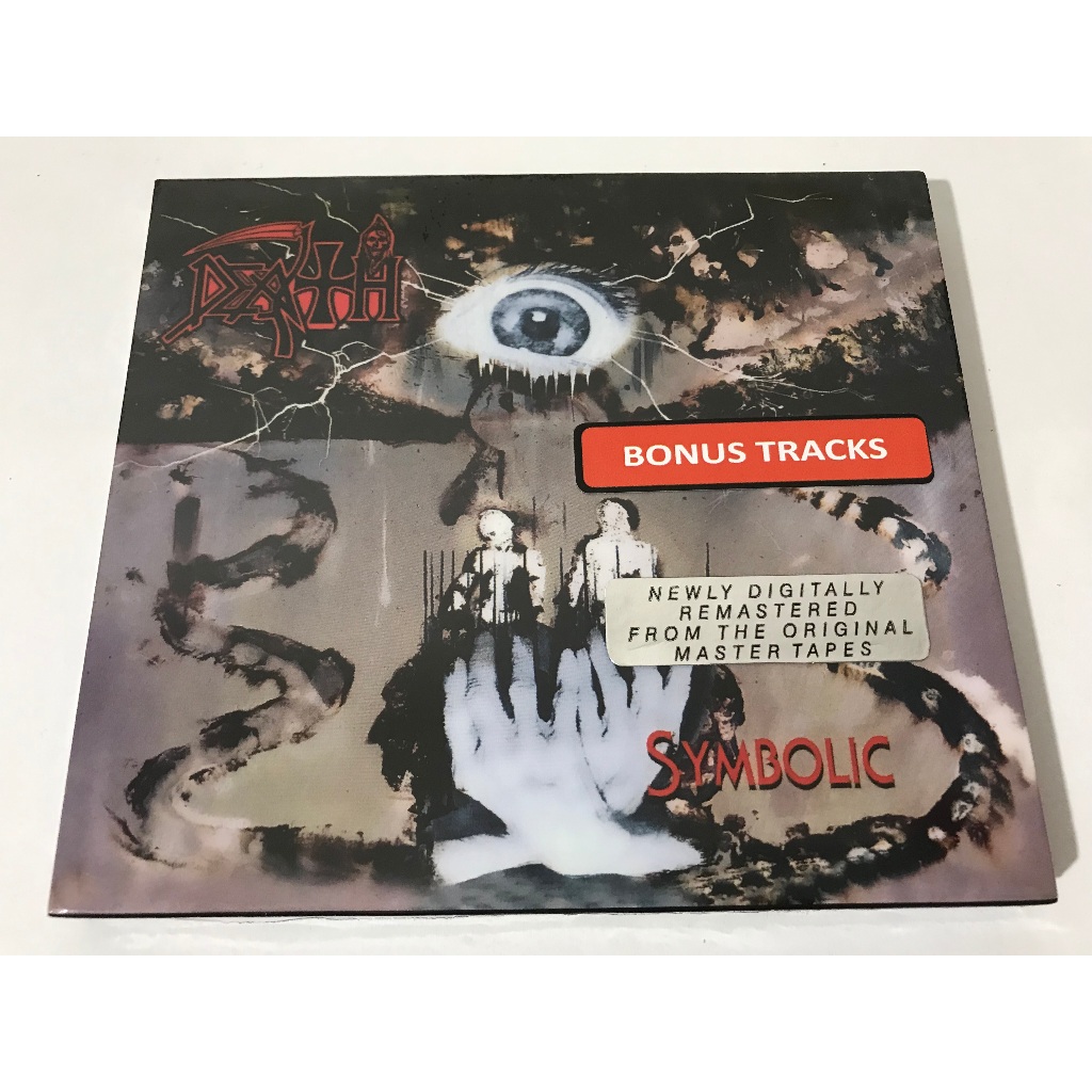Death - Symbolic Cd Original Novo Lacrado de Fabrica C/ 05 Bonus (Slipcase) Remaster C/ LETRAS