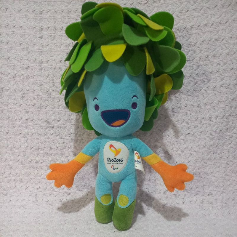 Pelúcia Tom Mascote olimpíadas Rio 2016
