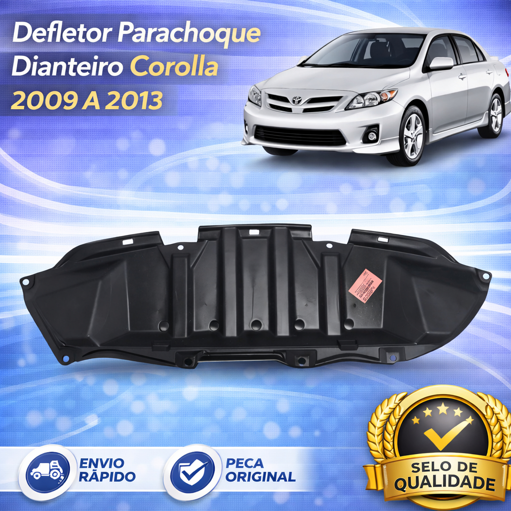 Defletor Parachoque Dianteiro Corolla 2009 2010 2011 A 2013