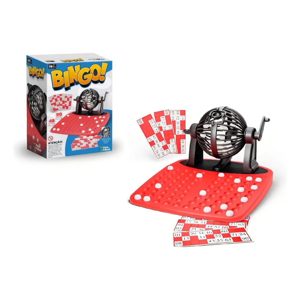 Jogo Clássico Super Bingo - Pais&Filhos 791299
