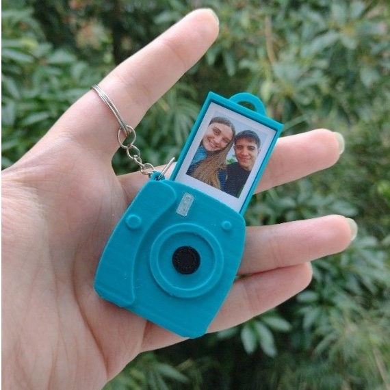 2/5 Chaveiros Câmera COM Foto  mimo dia dos namorados CHAVEIRO PERSONALIZADO PARA MOCHILA BOLSAS FOTO LEMBRANCINHA