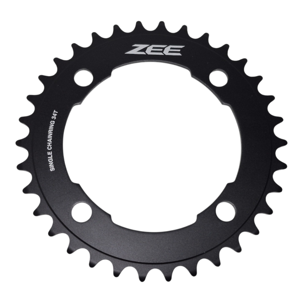 Coroa Shimano Zee M640 Dh 104mm Bcd 34 Dentes S/ Index Preta