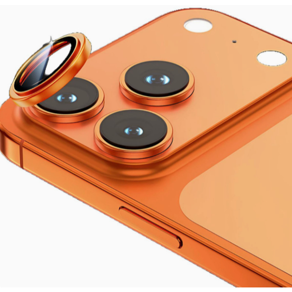 Kit Película de Proteção Lente Câmera CD P/ iPhone 11/12/13/14/15 /16/17 pro max - 2 / 3PÇ