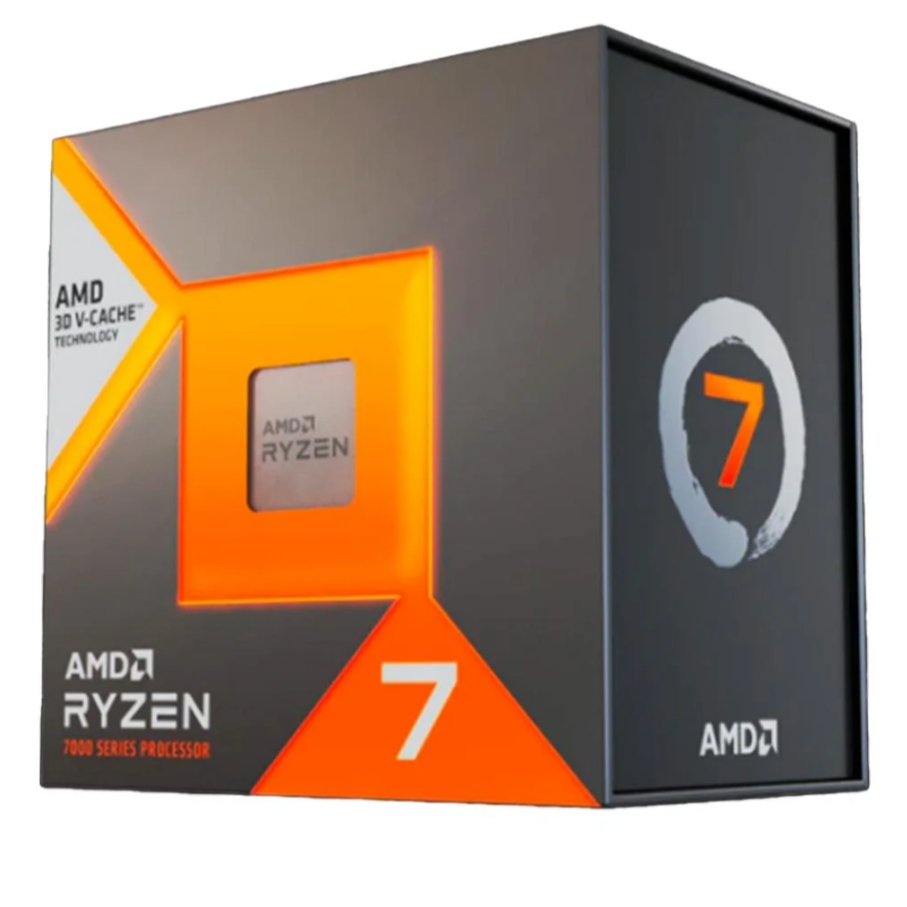 Processador AMD Ryzen 7 7800X3D, 8-Core, 16-Thread (5.0GHzTurbo), Cache 104MB, AM5, 100-100000910WOF