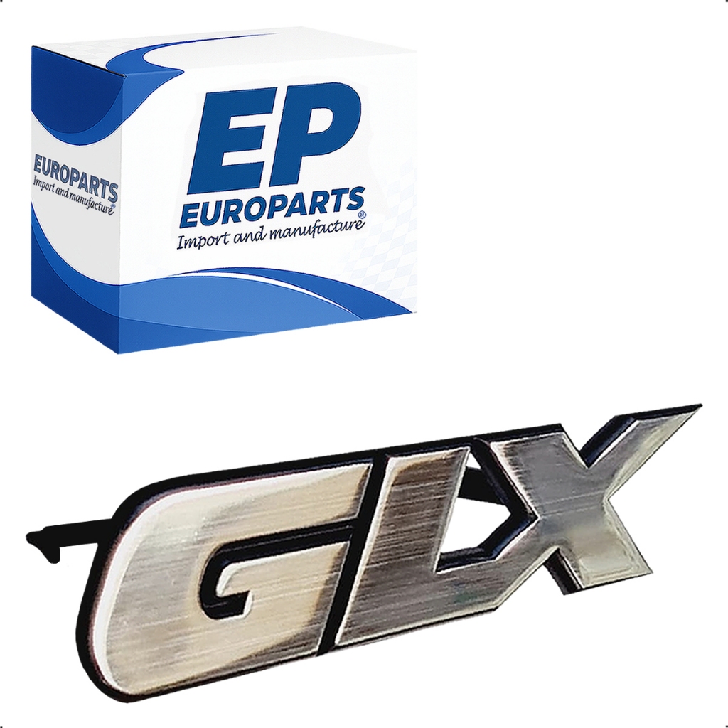 Emblema GLX cromado para grade frontal de 3 filetes do Golf MK3 GLX 2.0 mexicano
