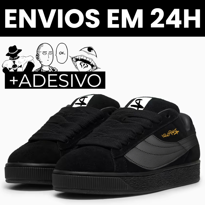 Tênis Ruptura Unissex Masculino Feminino com Conforto para Academia e Skatista Inverno + Adesivo de brinde