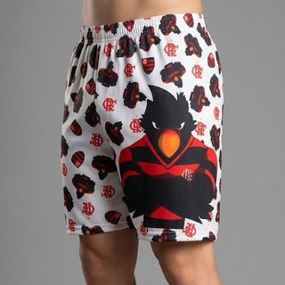 Short Samba Canção Bermuda Time Nacional Masculino Premium Confort Algodão Moda Masculina