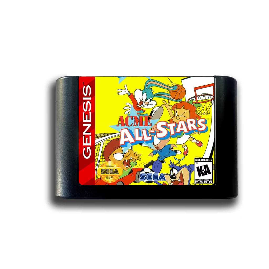 Tiny Toon ACME-All Stars Mega Drive Jogo Novo de Alta Qualidade
