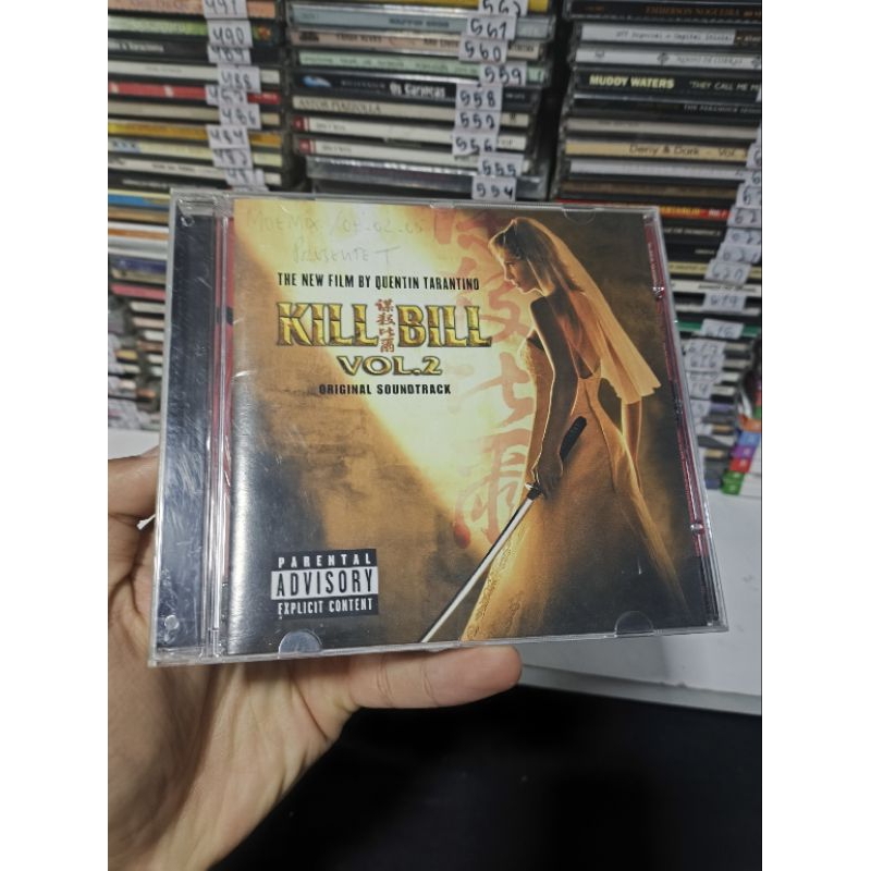 CD NEW FILM BY QUENTIN TARANTINO - KILL BILL - VOLIME 2 - ORIGINAL SOUNDTRACK - CD Usado conservado - REF:CD 1366