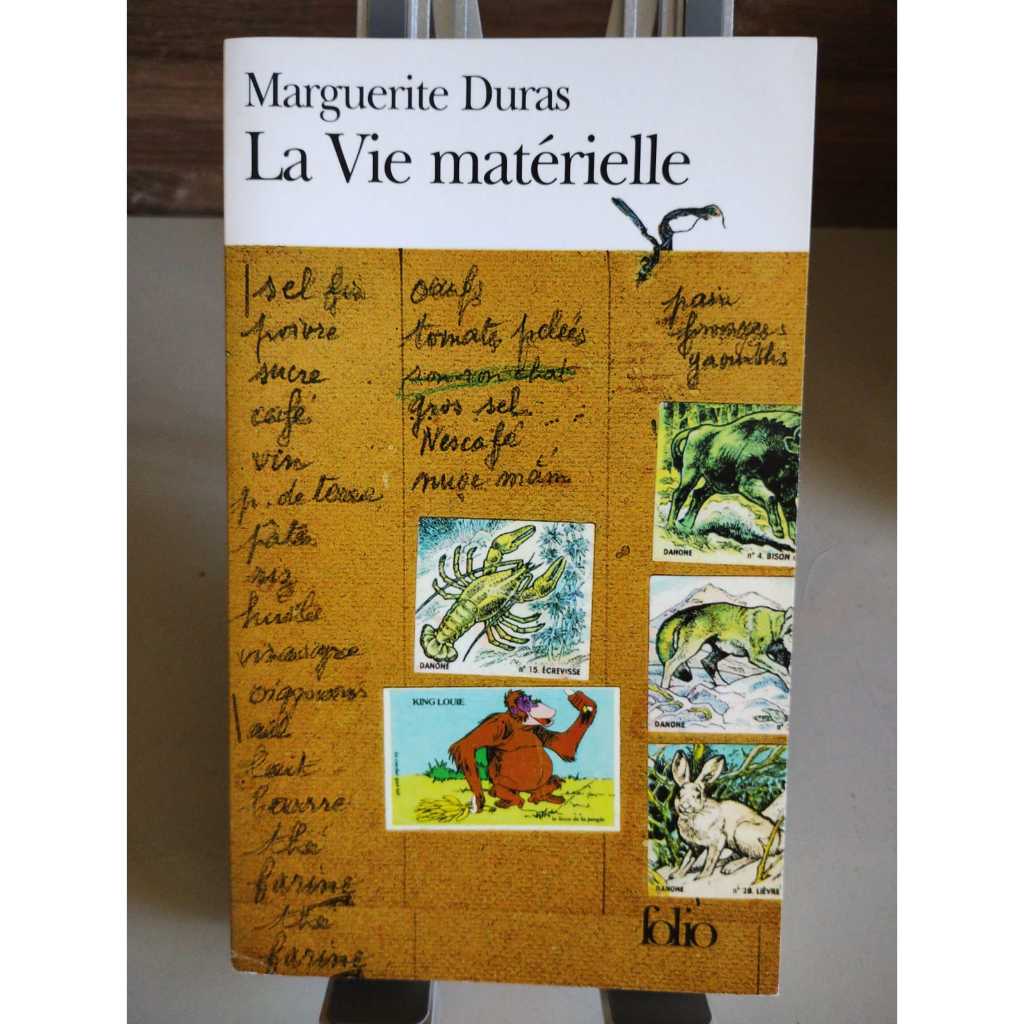 Livro - Marguerite Duras - La Vie Materielle - Frances