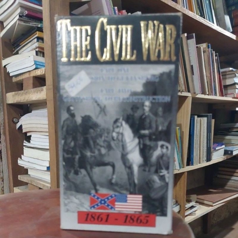 Fita VHS Duplo The Civil War 1861 - 1865 Legendado - Original Usado