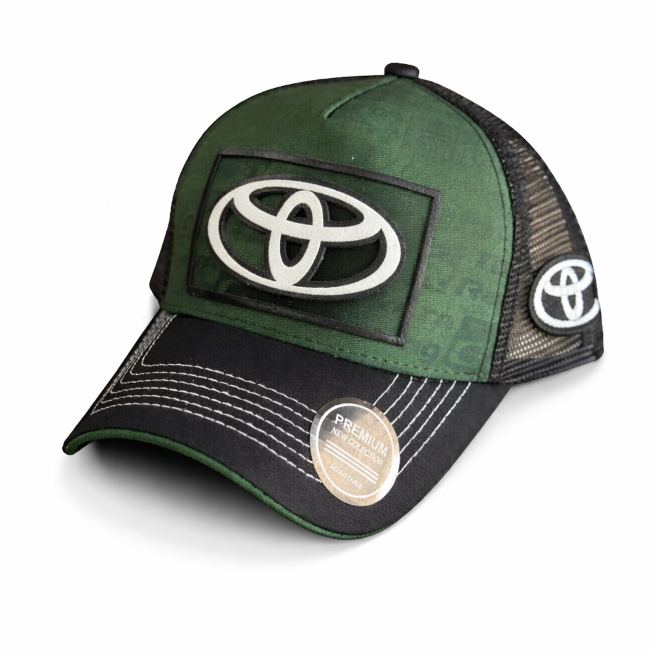 Boné Carro Toyota Trucker Premium Automotivo Aba Curva Estiloso